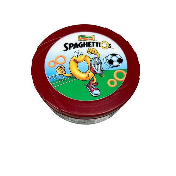 1999 Spaghettios Soccer Travel Bowl Insulated with Lid Franco-American - Picture 1 of 8